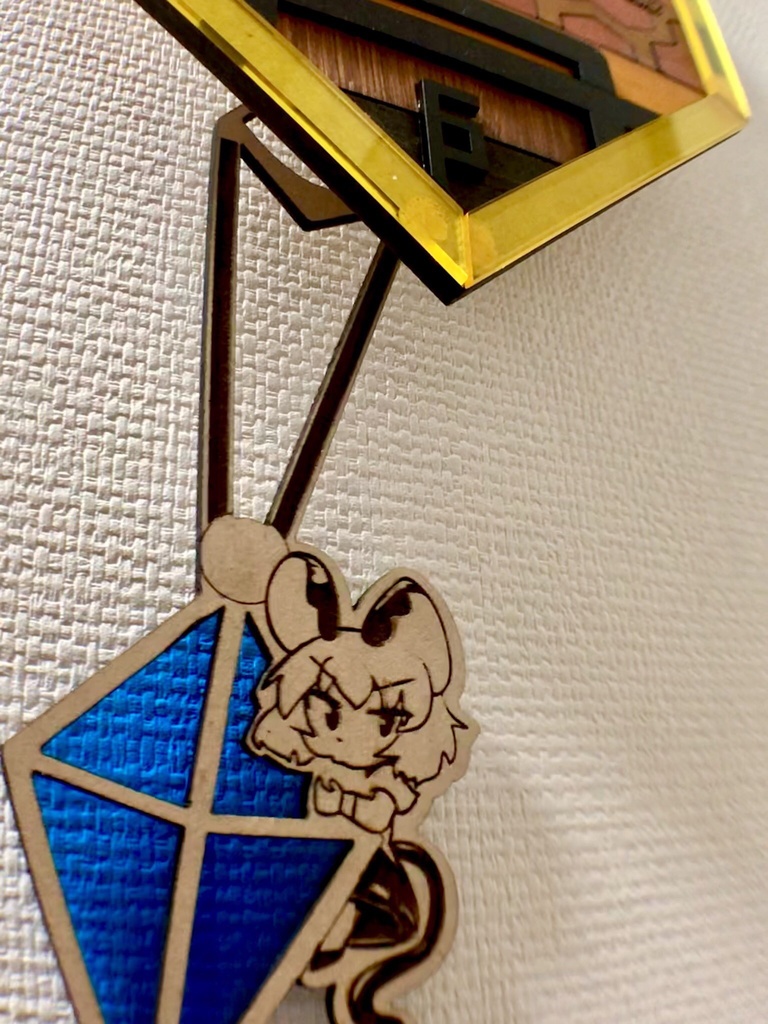 木製振り子時計【ナズーリン】ミックスウッド