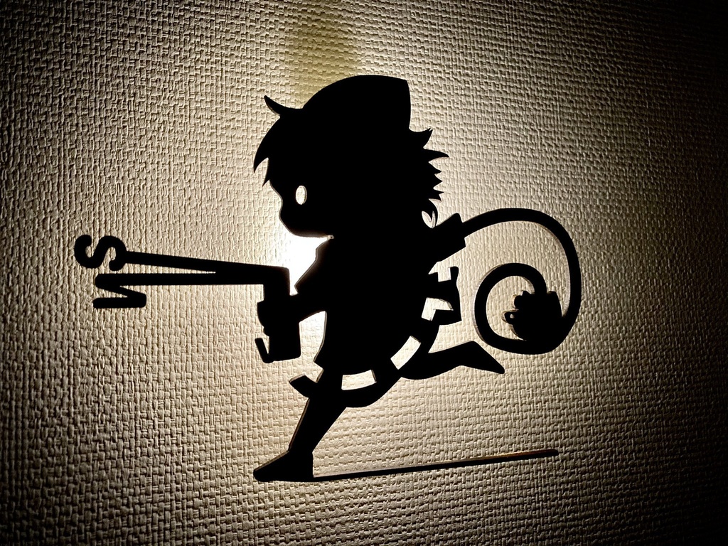 木製ウォールランプ【ナズーリン】