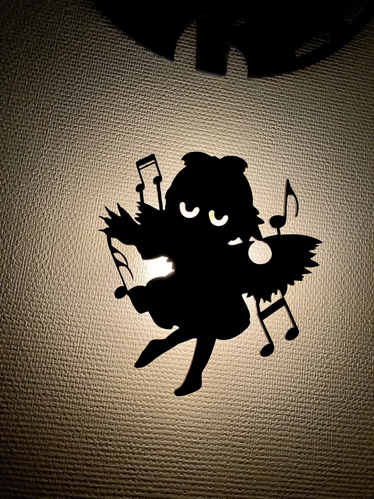 木製ウォールランプ【ミスティア・ローレライ】