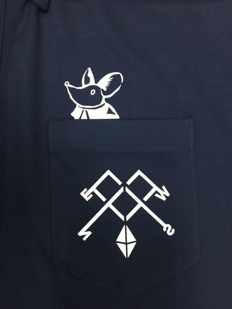 ナズーリンダウンポロシャツ