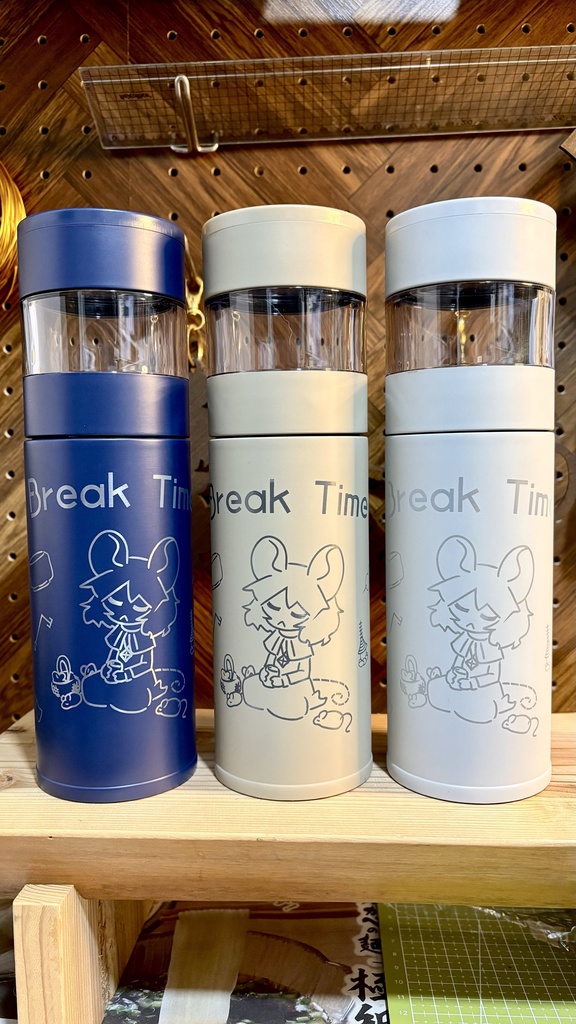 ステンレス茶漉し付きボトル