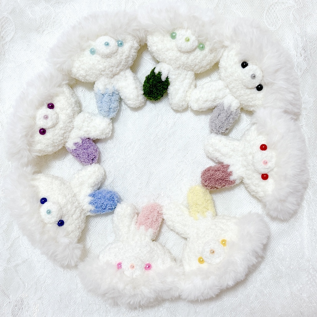 ふぁーうささん 10-12cm(ぱぺサイズ)