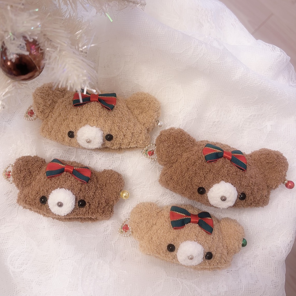 くりすますお帽子 10-12cm・ぱぺsize