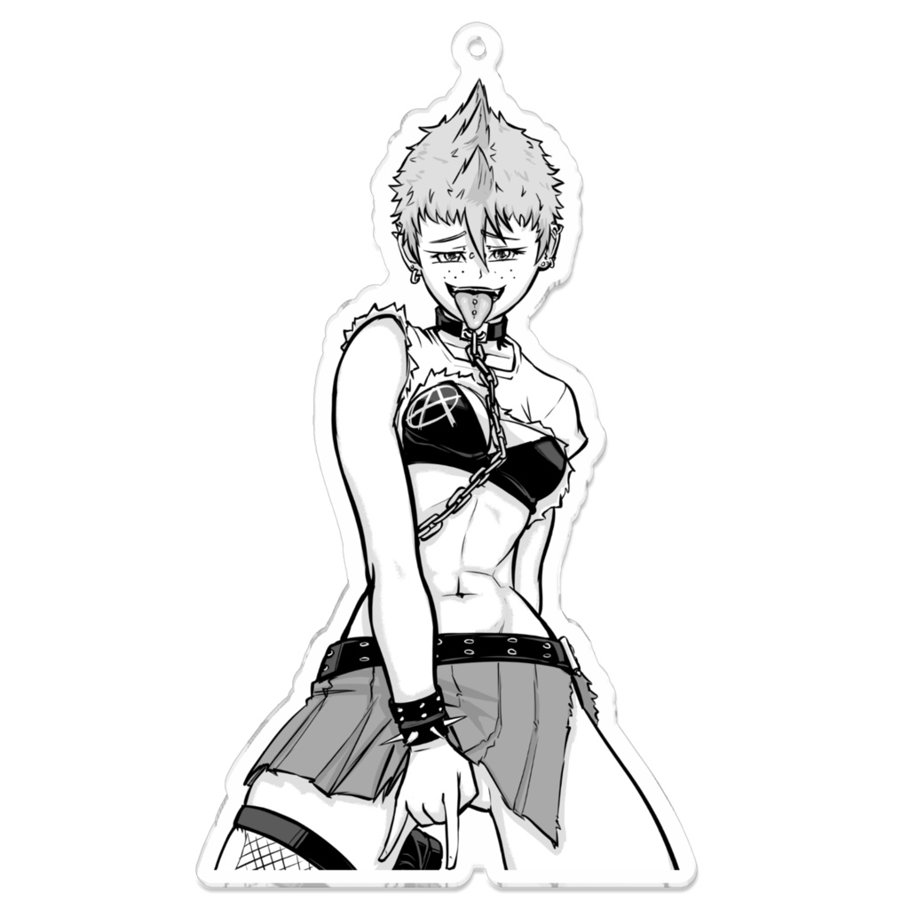 『プロプロレス』アシュリー・ナットケース　アクリルキーホルダー