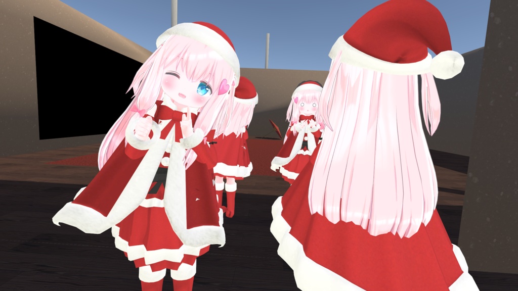 ももかちゃん専用「サンタコスプレ」衣装