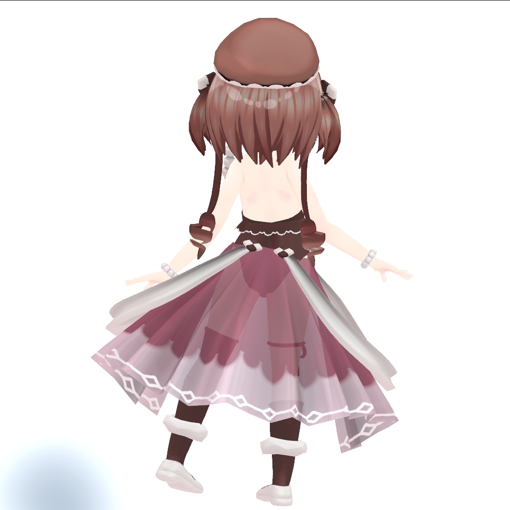 無料アバター「ショコラ」ファンメイド