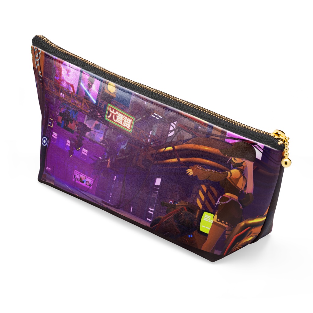 音無むおん 「六音街」ポーチ