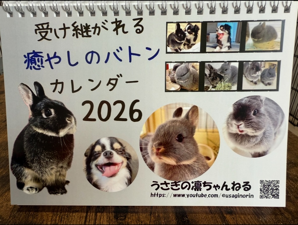 【40部限定】Aセット:受け継がれる癒しのバトンカレンダー2026