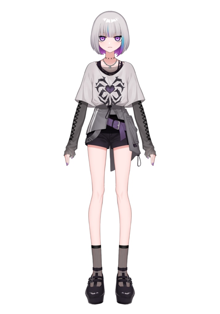 【汎用モデル】中性的なクールっ子【VTS対応】