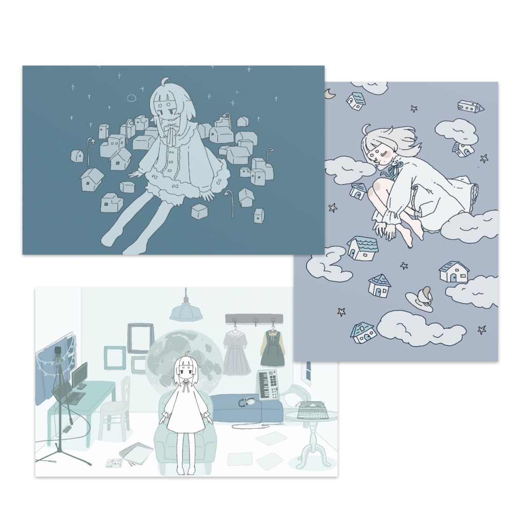 ポストカード３枚セット