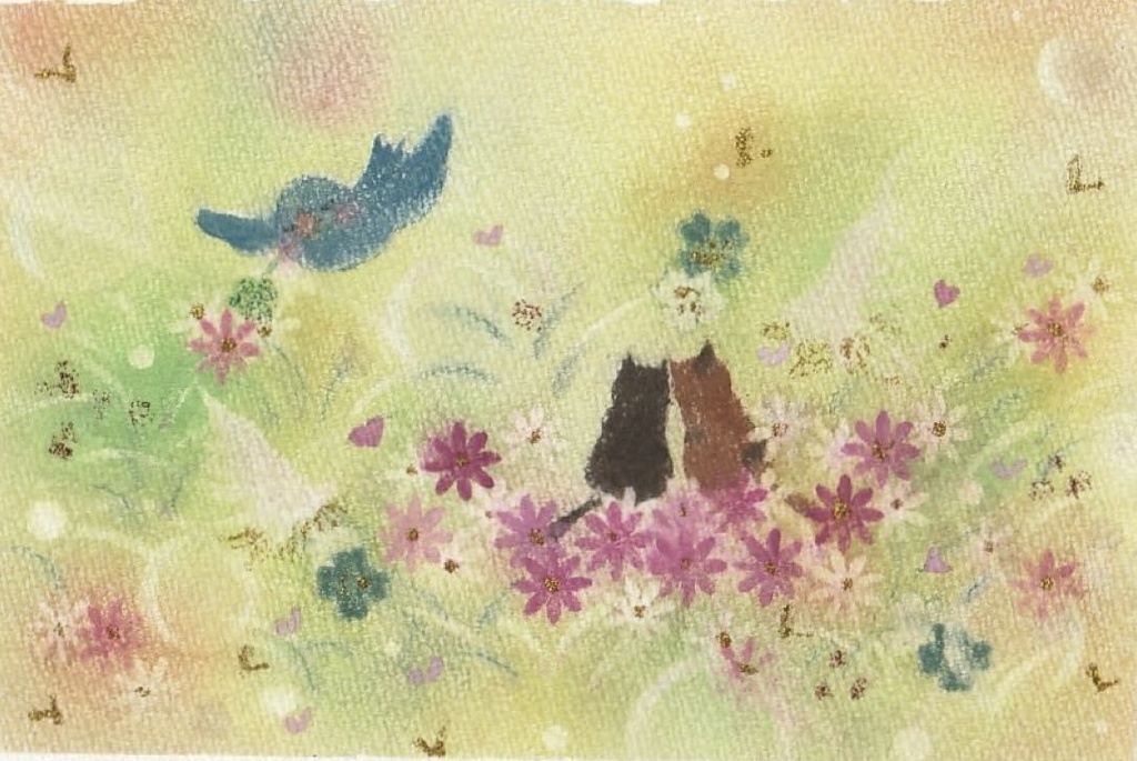 【ミモザ色の幸せ】原画
