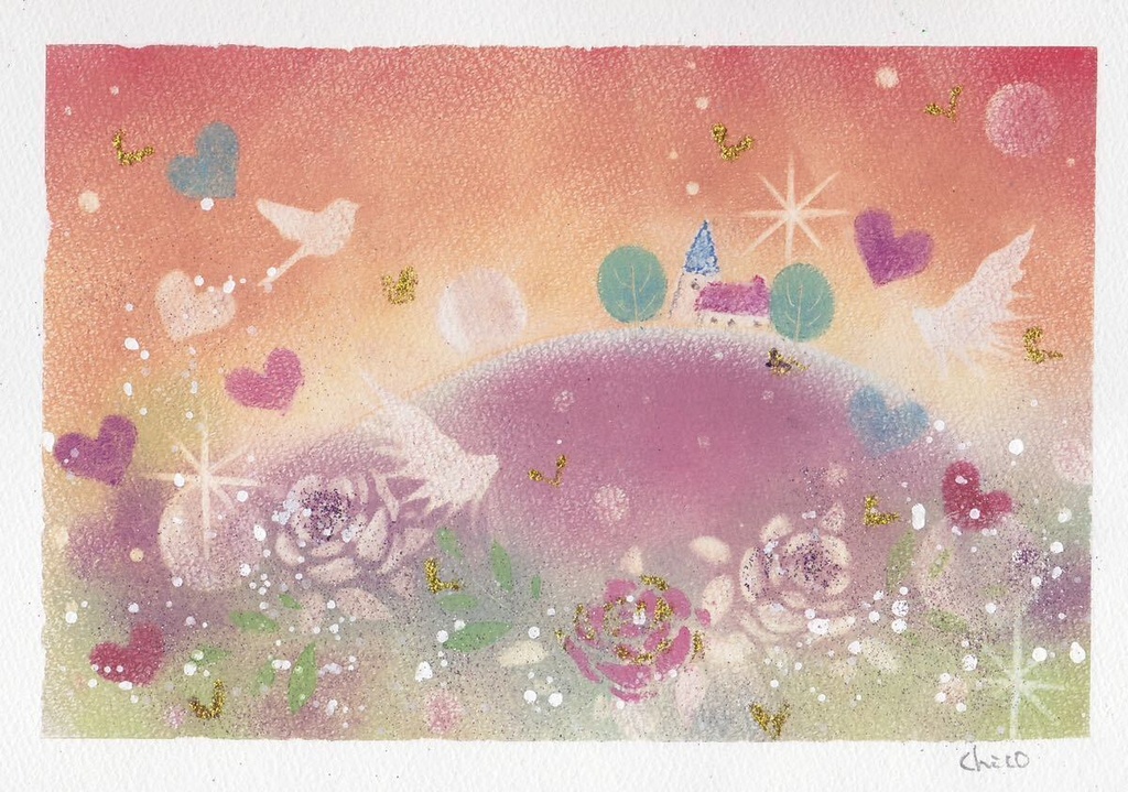 【happiness world】原画