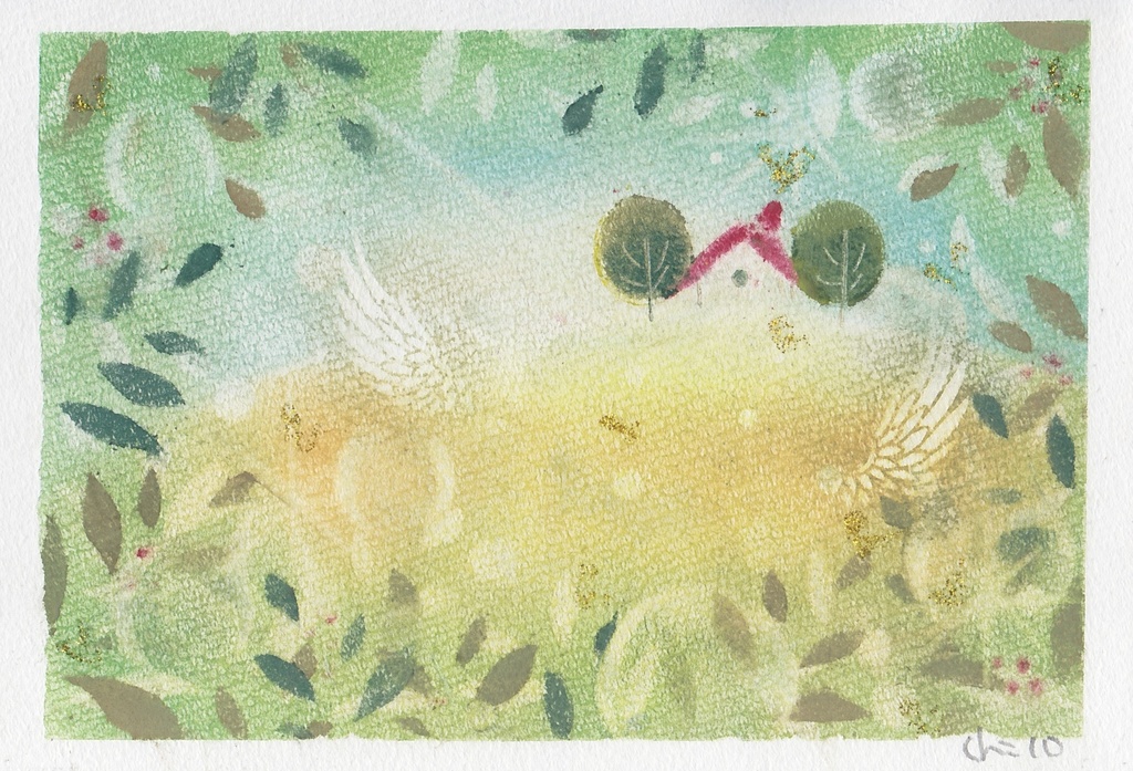 【精霊の住む森】原画
