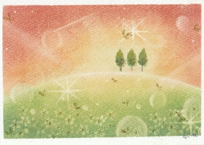   【happy tree】  原画