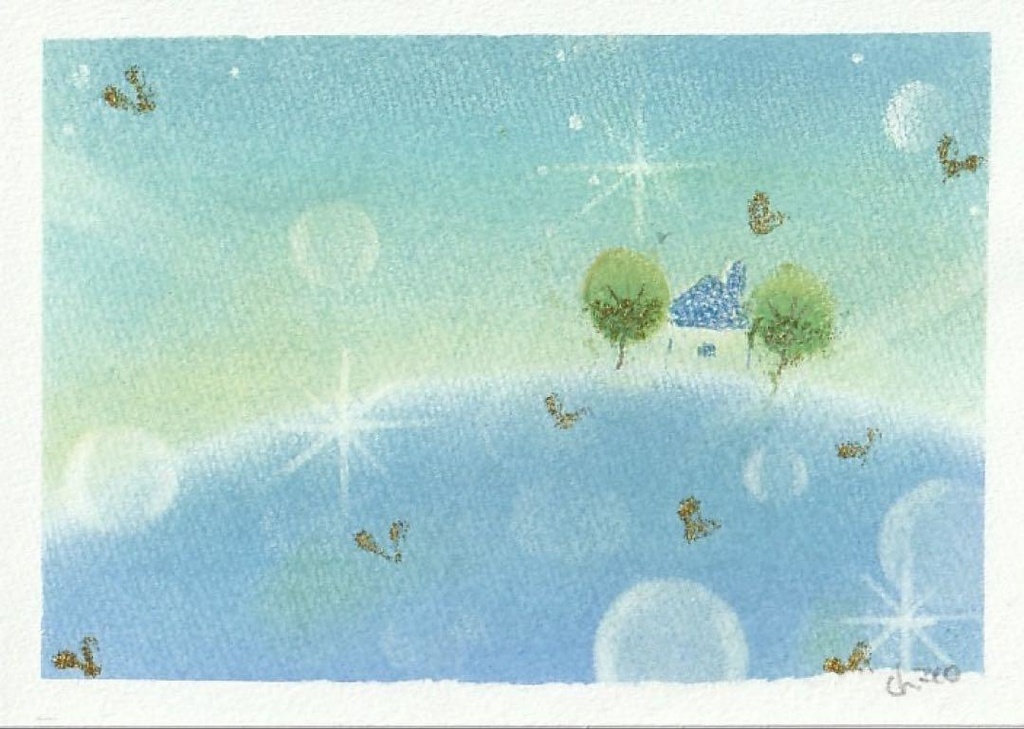 【アジュールの空の向こう】原画