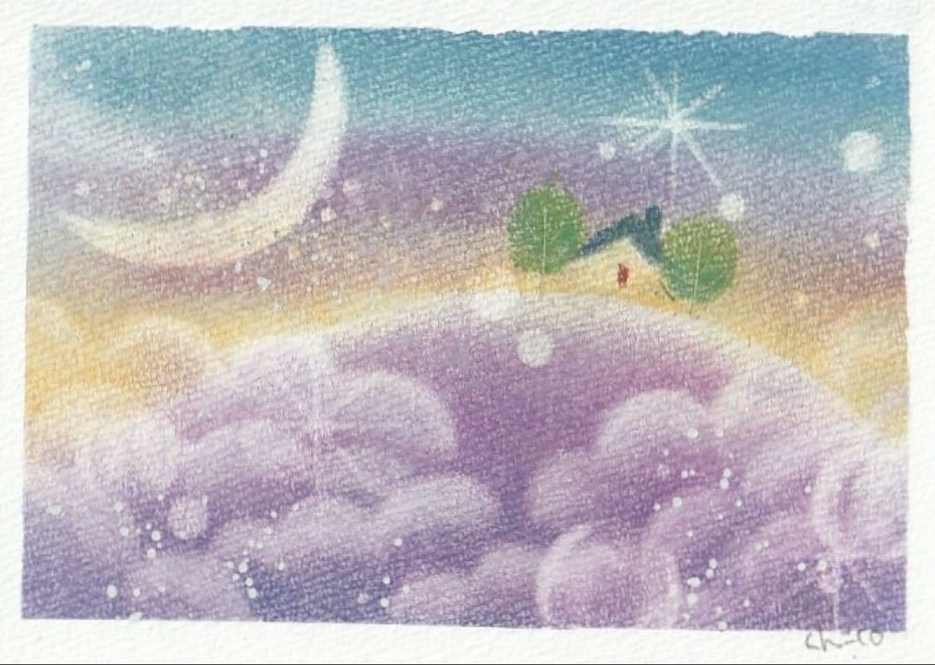 【神秘の故郷】原画