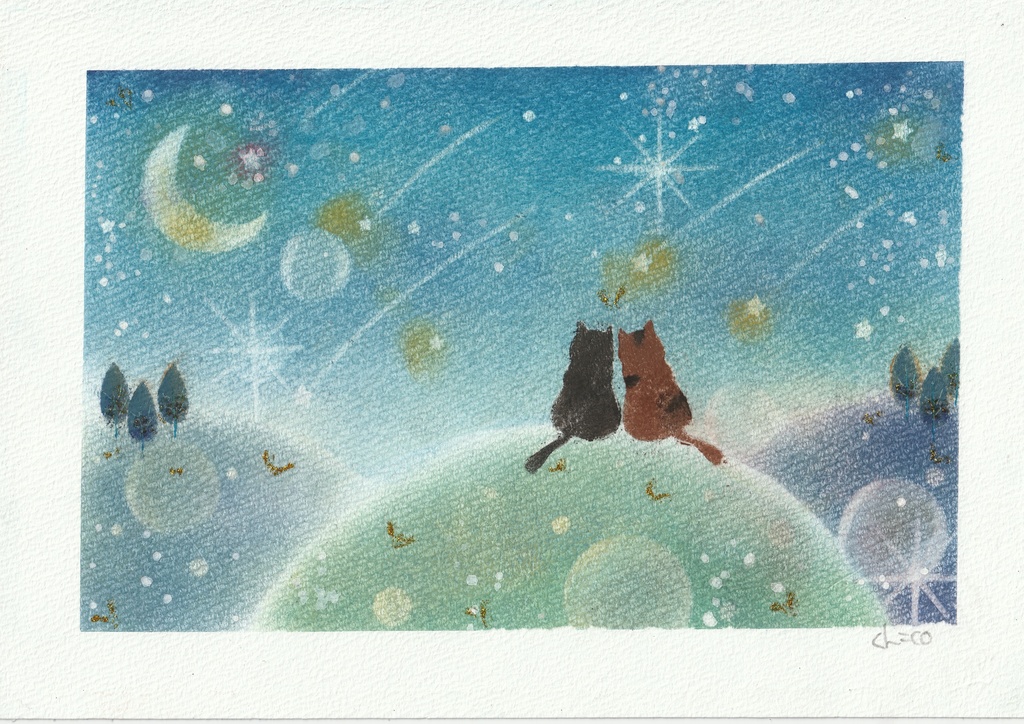 『星のこえ、地球のひかり』より 　第7話　原画