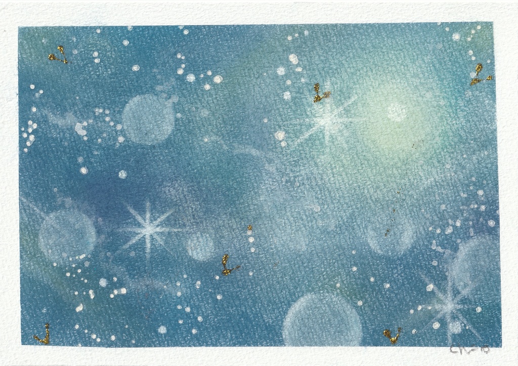 COSMIC COLORS ― 宇宙の色、魂の旅 ―No.2 【星の静寂】