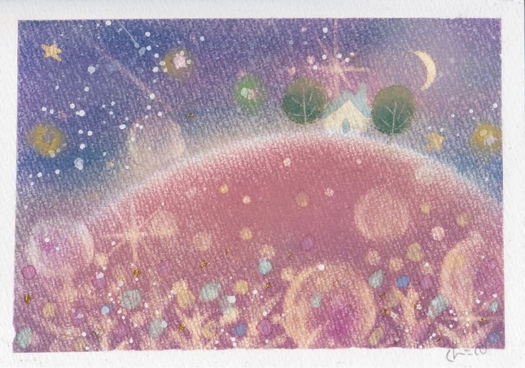 【星降る丘】原画