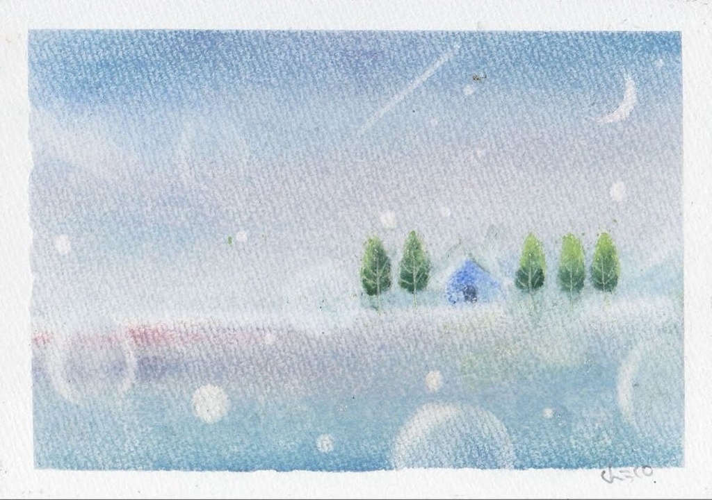 【美しい故郷】原画