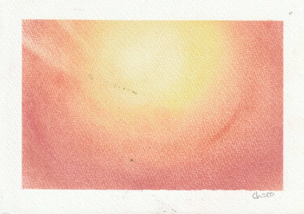 【 光の色の記憶】原画