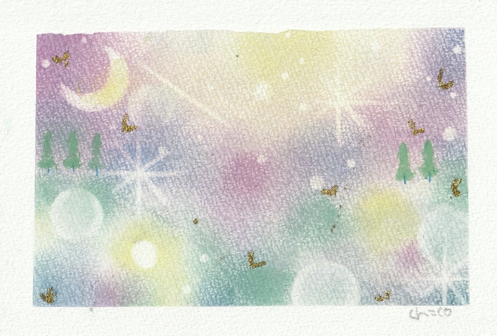 【風の通り道】原画