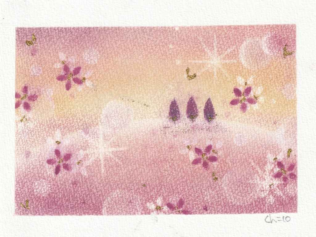 【happy home 】ー やさしい時間　原画