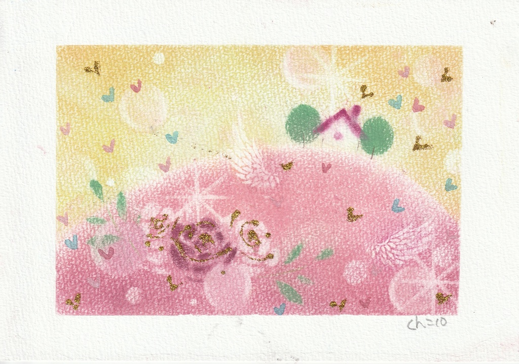 【happy home 】ー 愛あふれる場所　原画