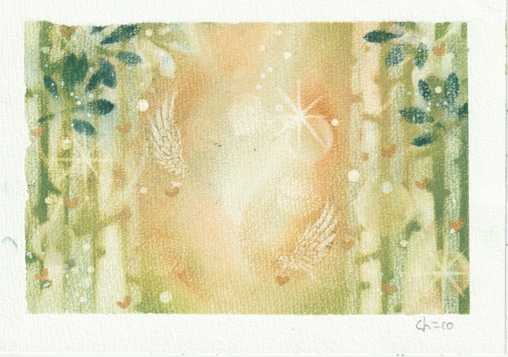 【静寂の森】  原画