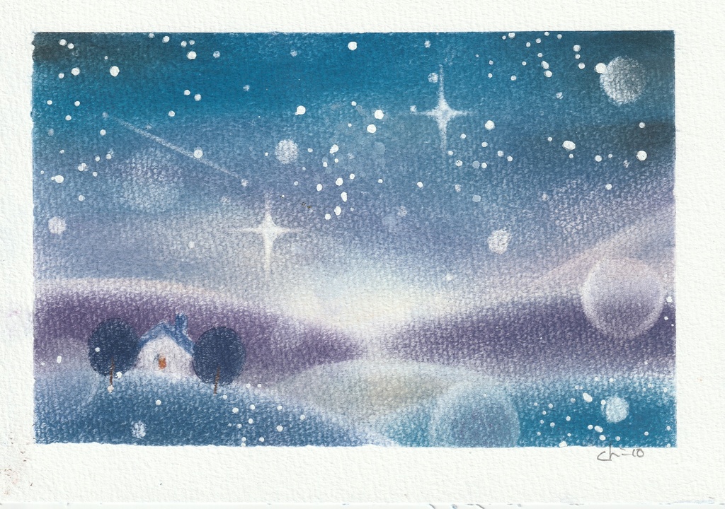 【 静かな星】原画