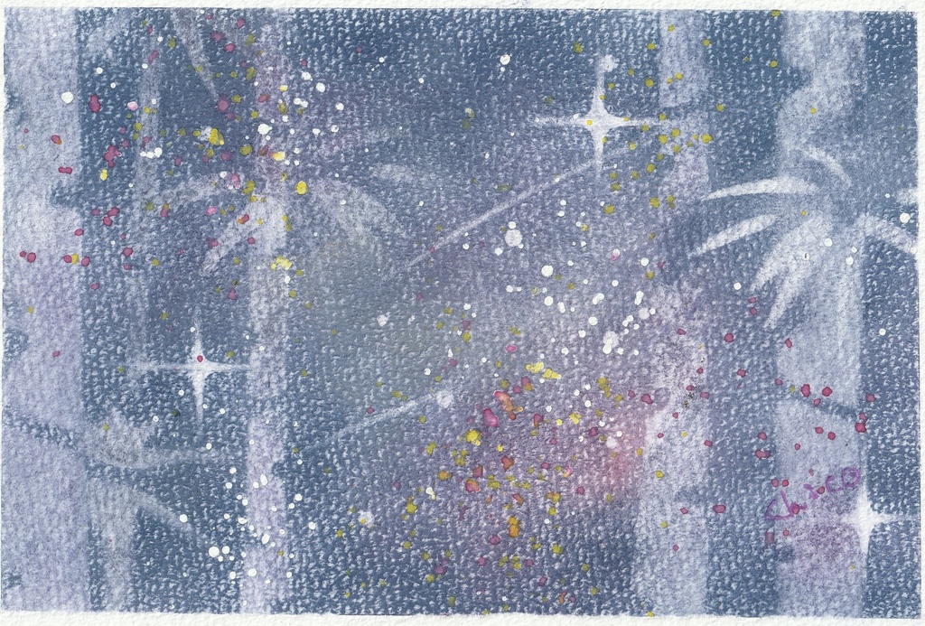 【風に乗って星へ】 原画