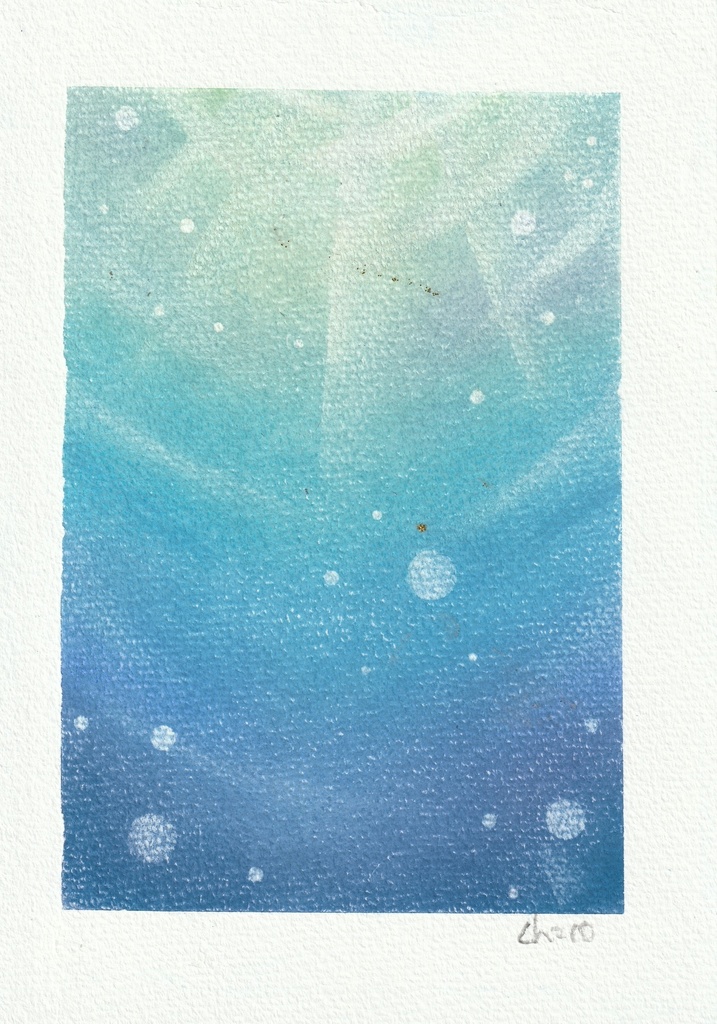 【美しい海】原画