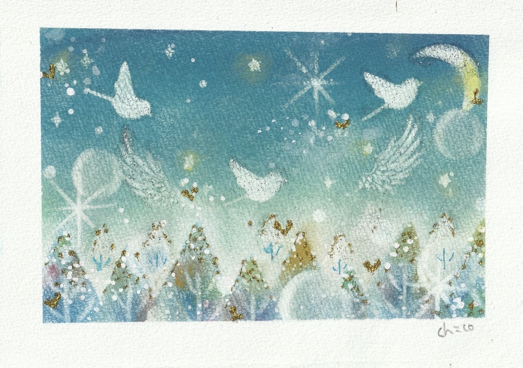 【星ふる森】  原画