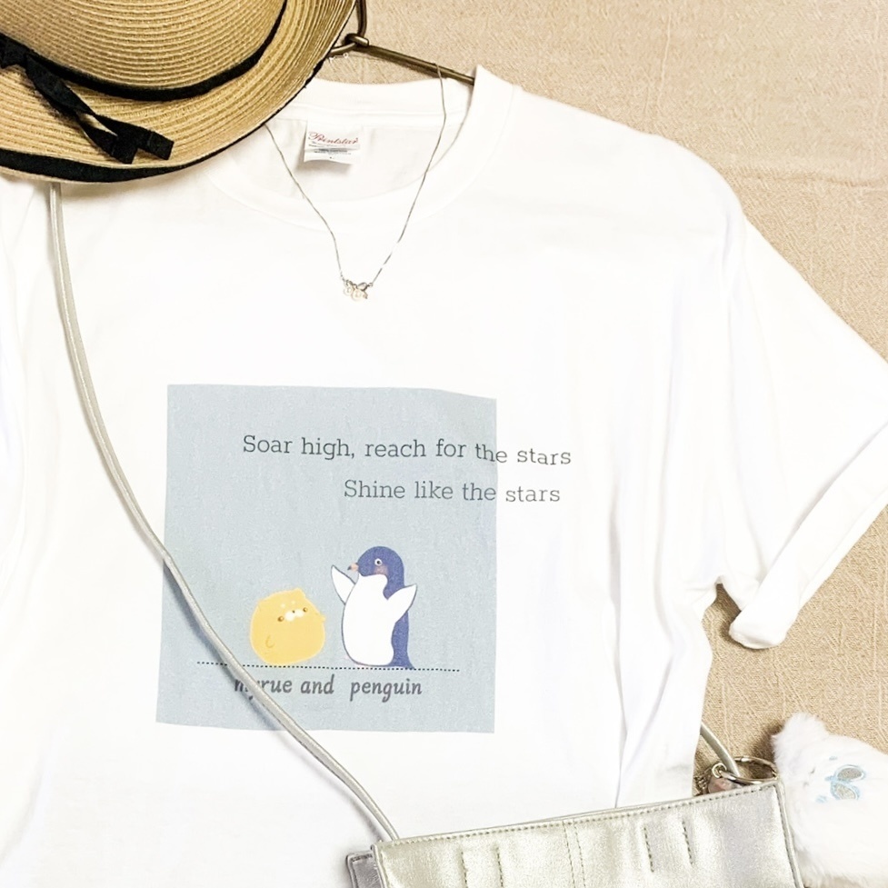 【Tシャツ】ミャルーとおともだちのペンギンさん