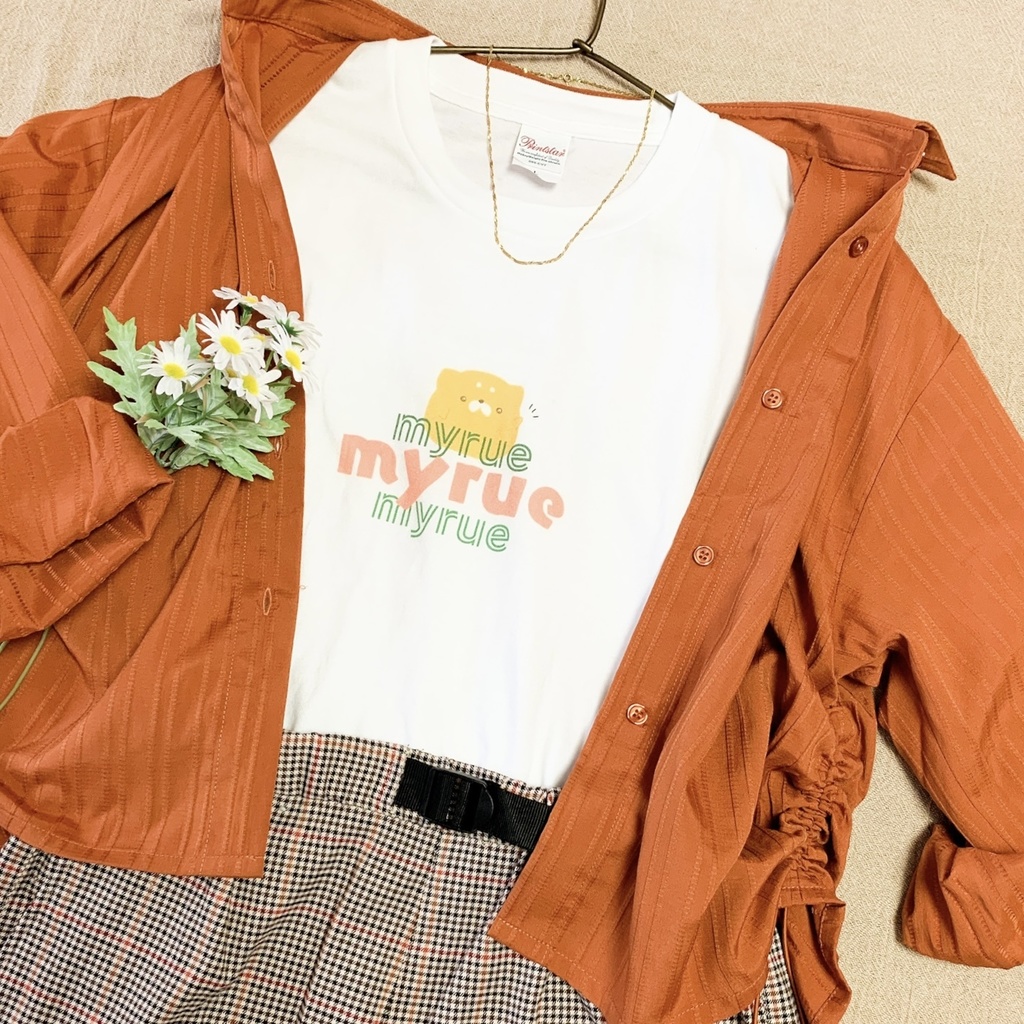 【Tシャツ】ハンバーガーみたいなmyrue