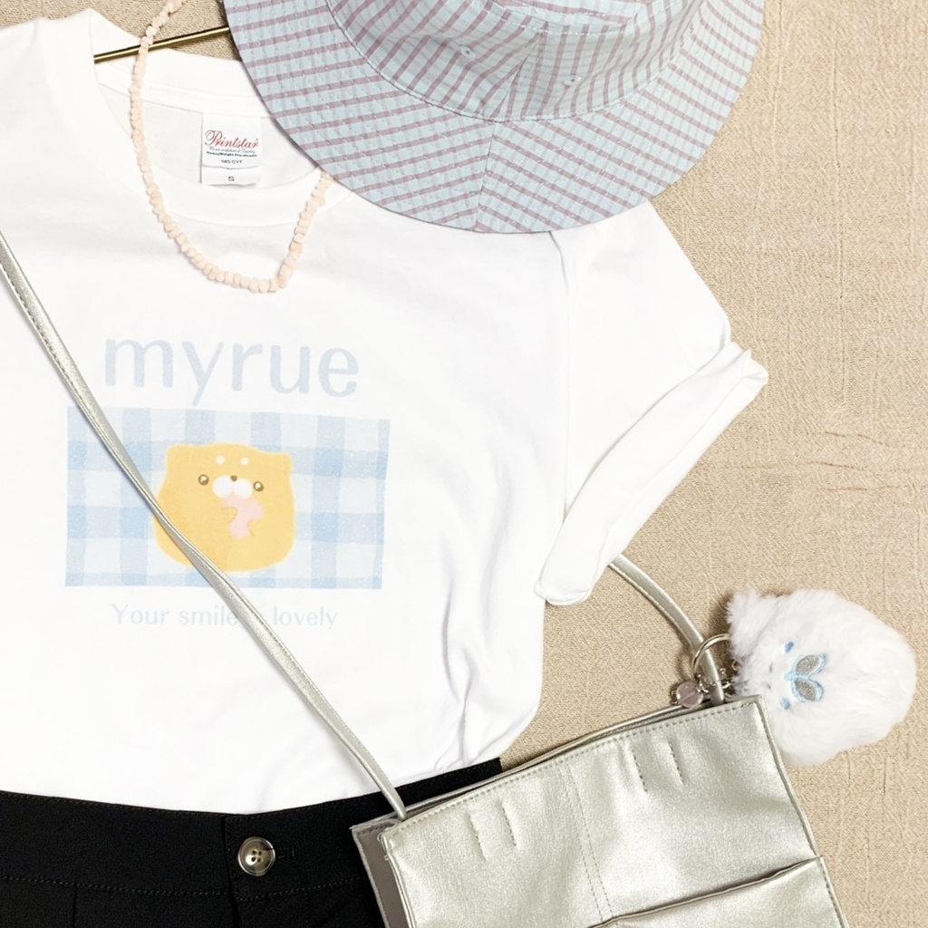 【Tシャツ】みずいろとミャルー