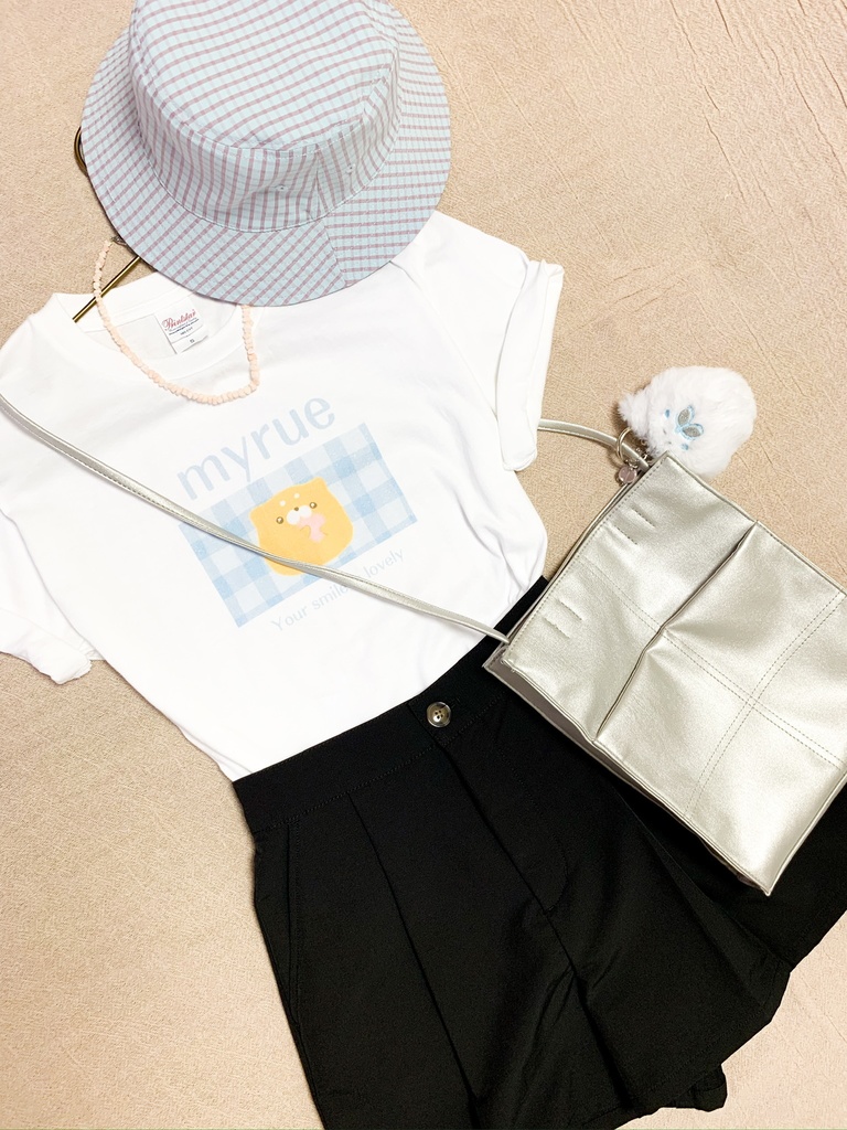 【Tシャツ】みずいろとミャルー