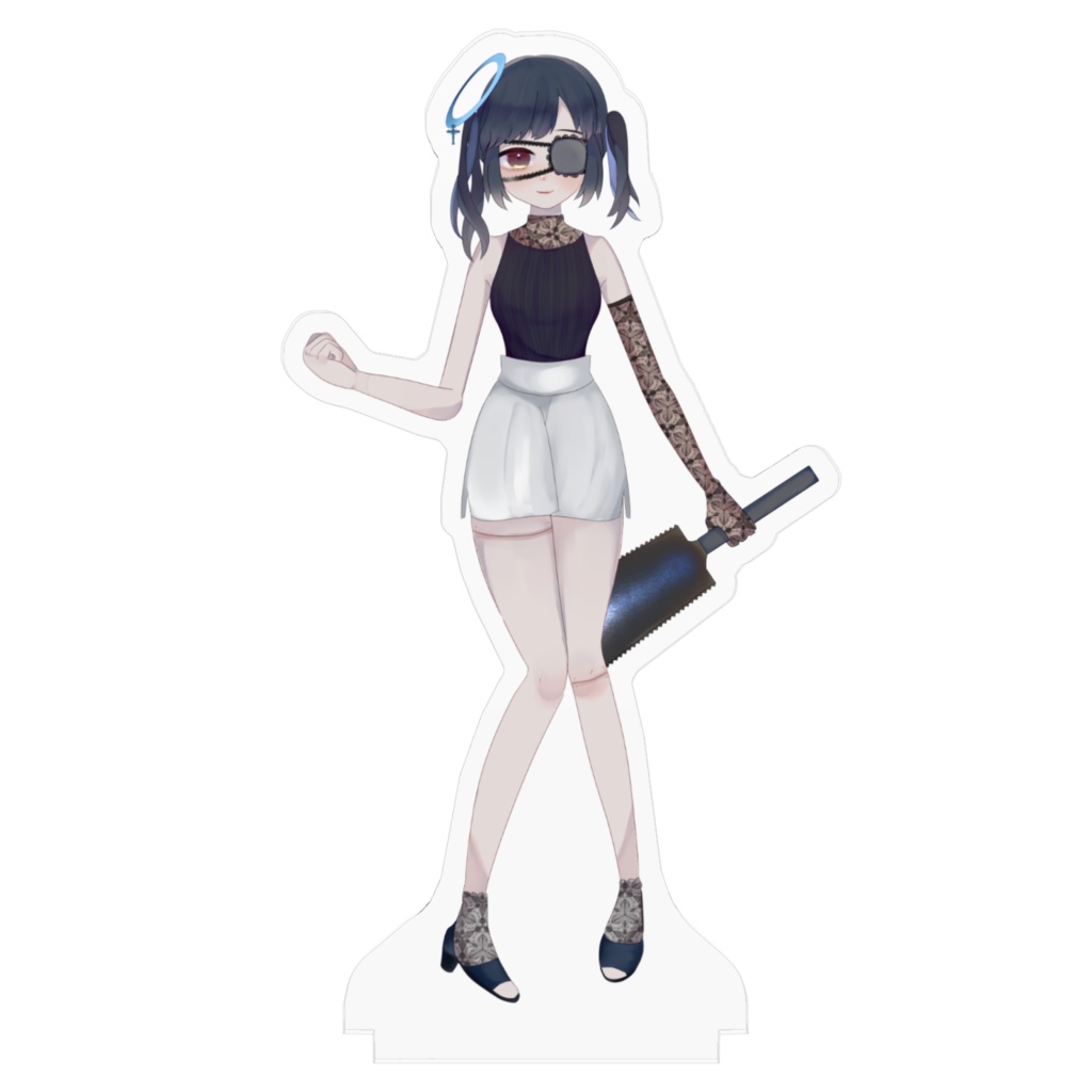 新モデル鬱海ちゃんアクリルフィギュア