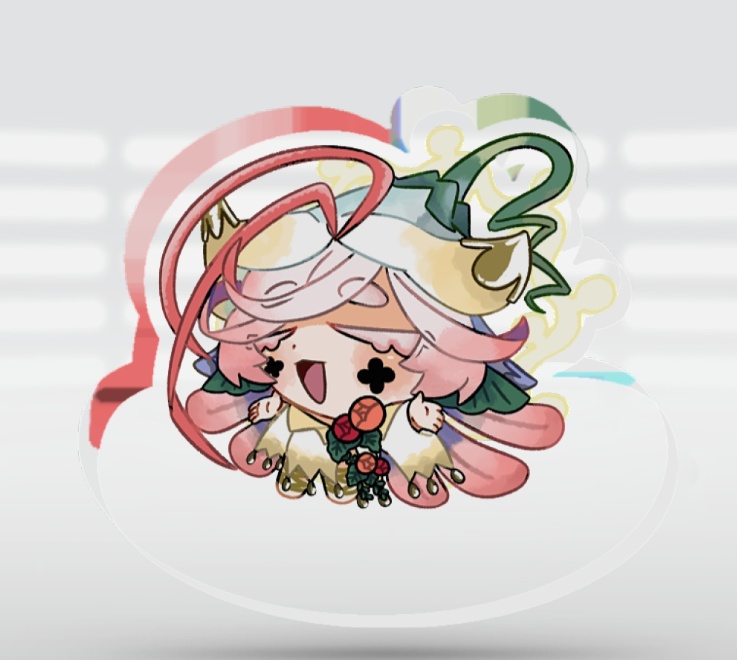 ゆらゆらユグドラシル アクリルブロック