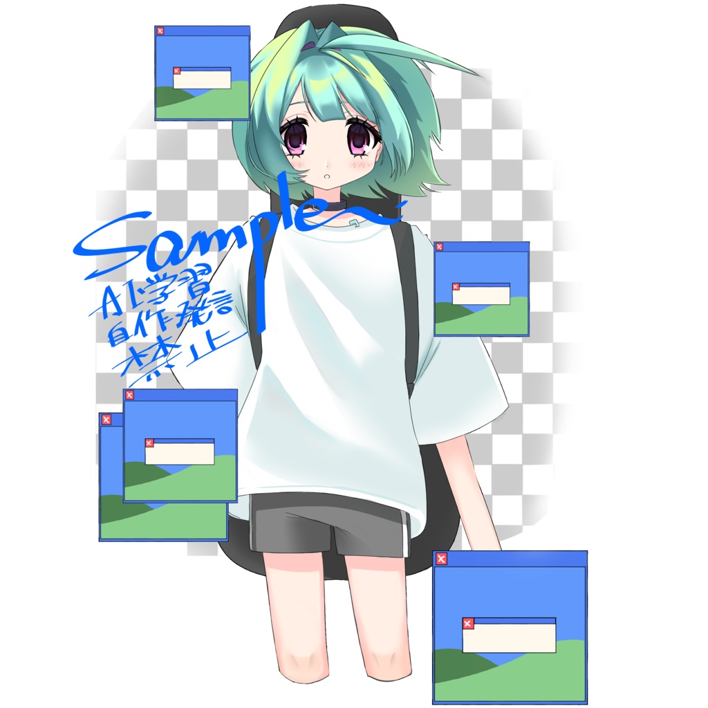 ☆　シンクロニシティTシャツテクスチャー　彡