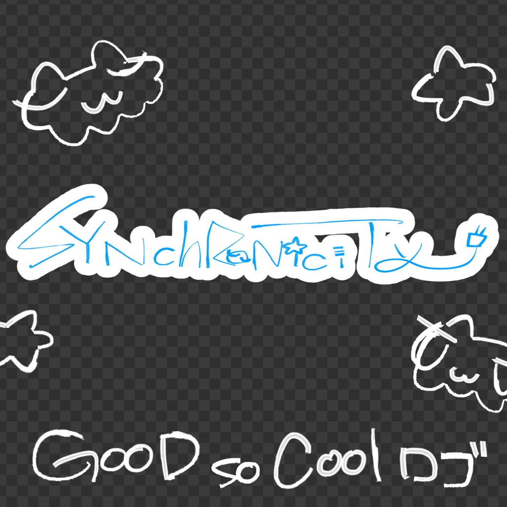 シンクロニシティ　ライブT風イラストs
