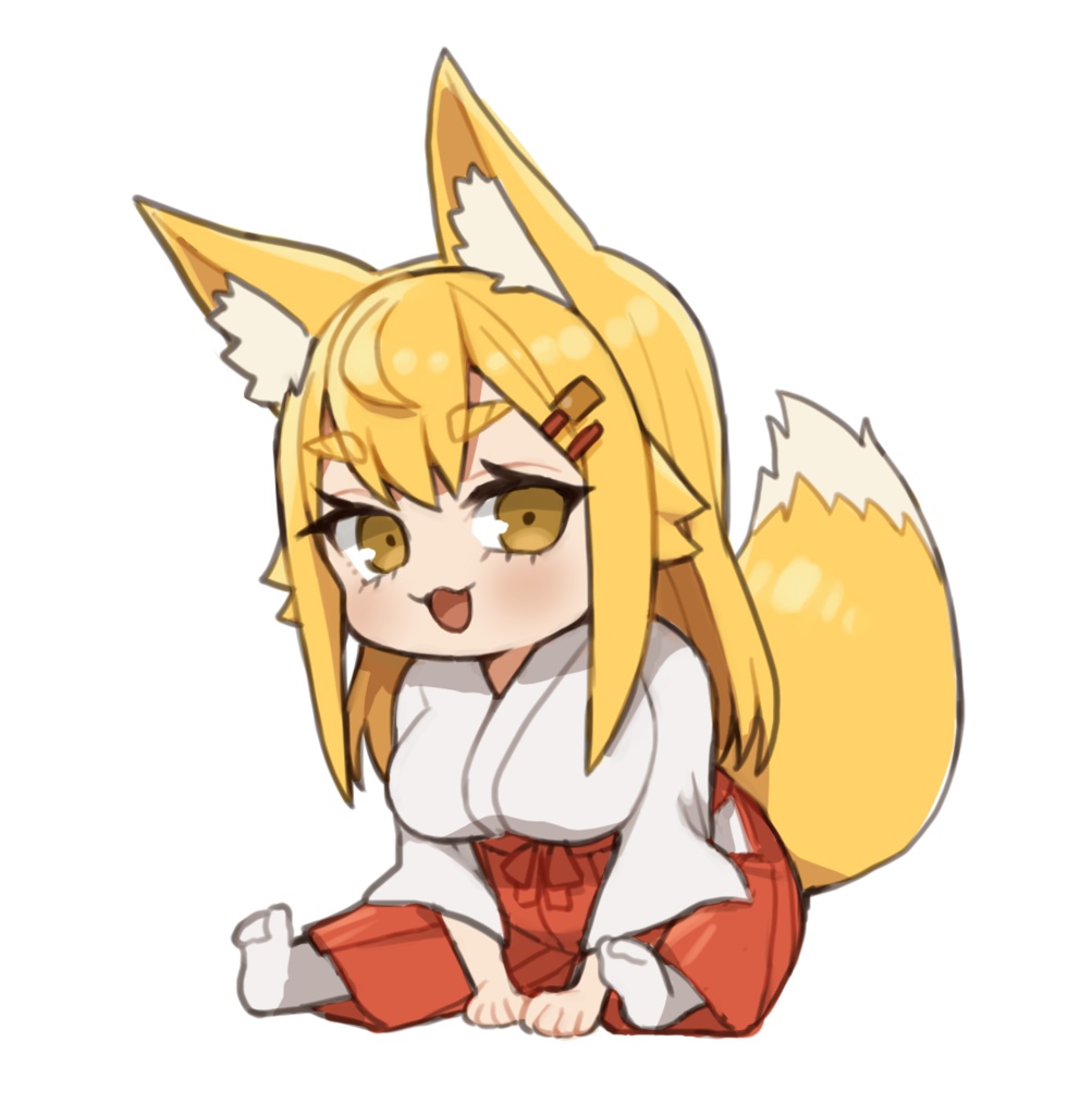 おきつね様　アクリルフィギュア