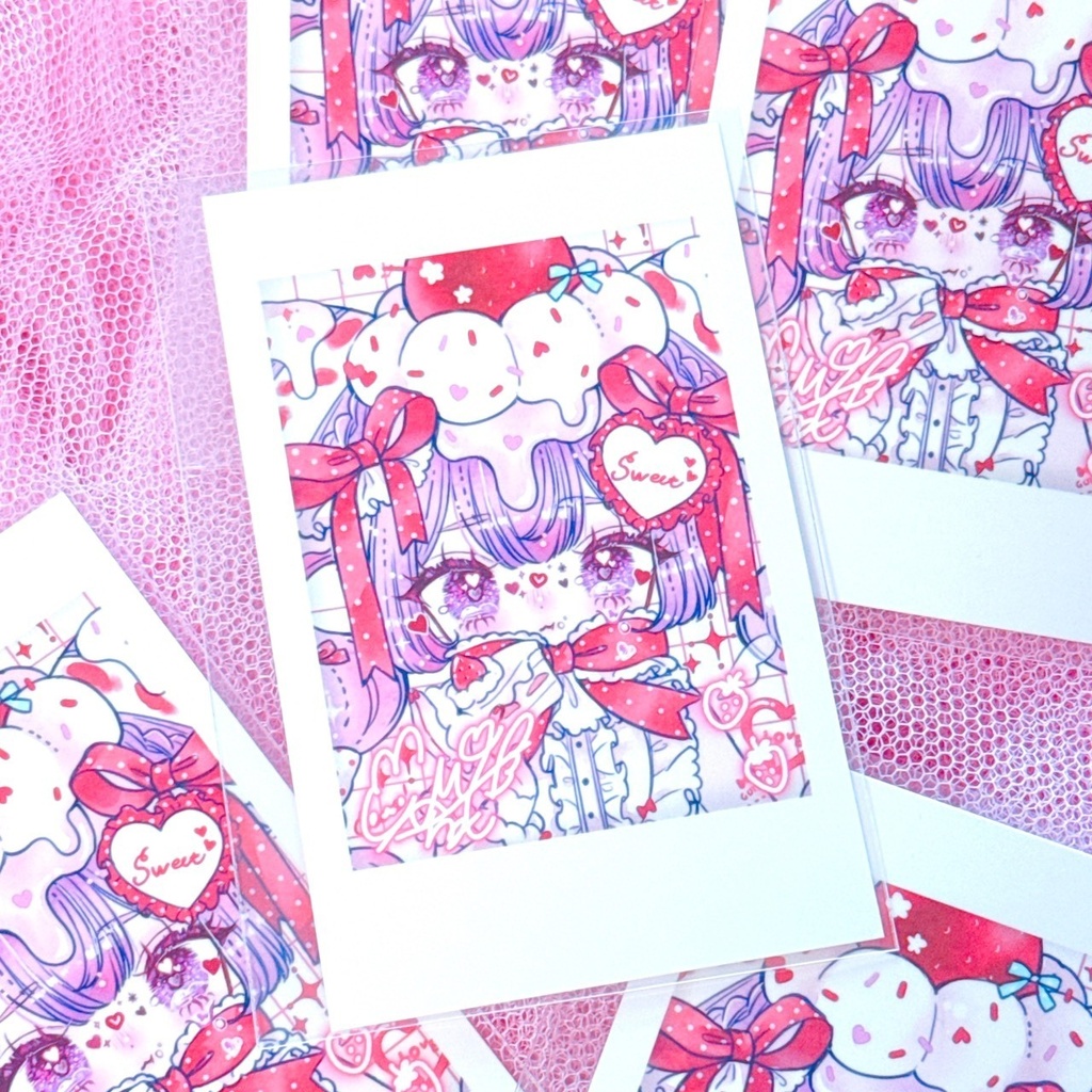strawberry holic<チェキ風カード>