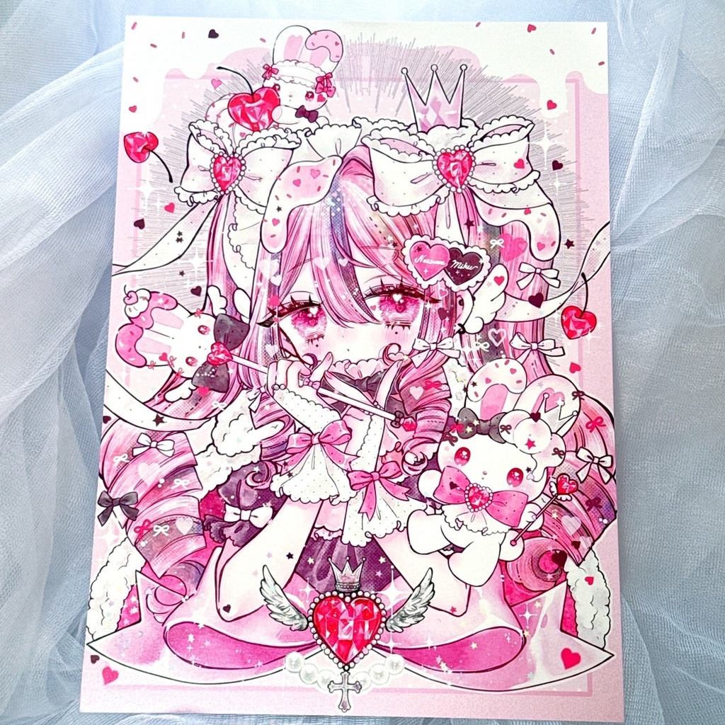 キラキラポスター♥meltymel＜B5変形ポスター＞