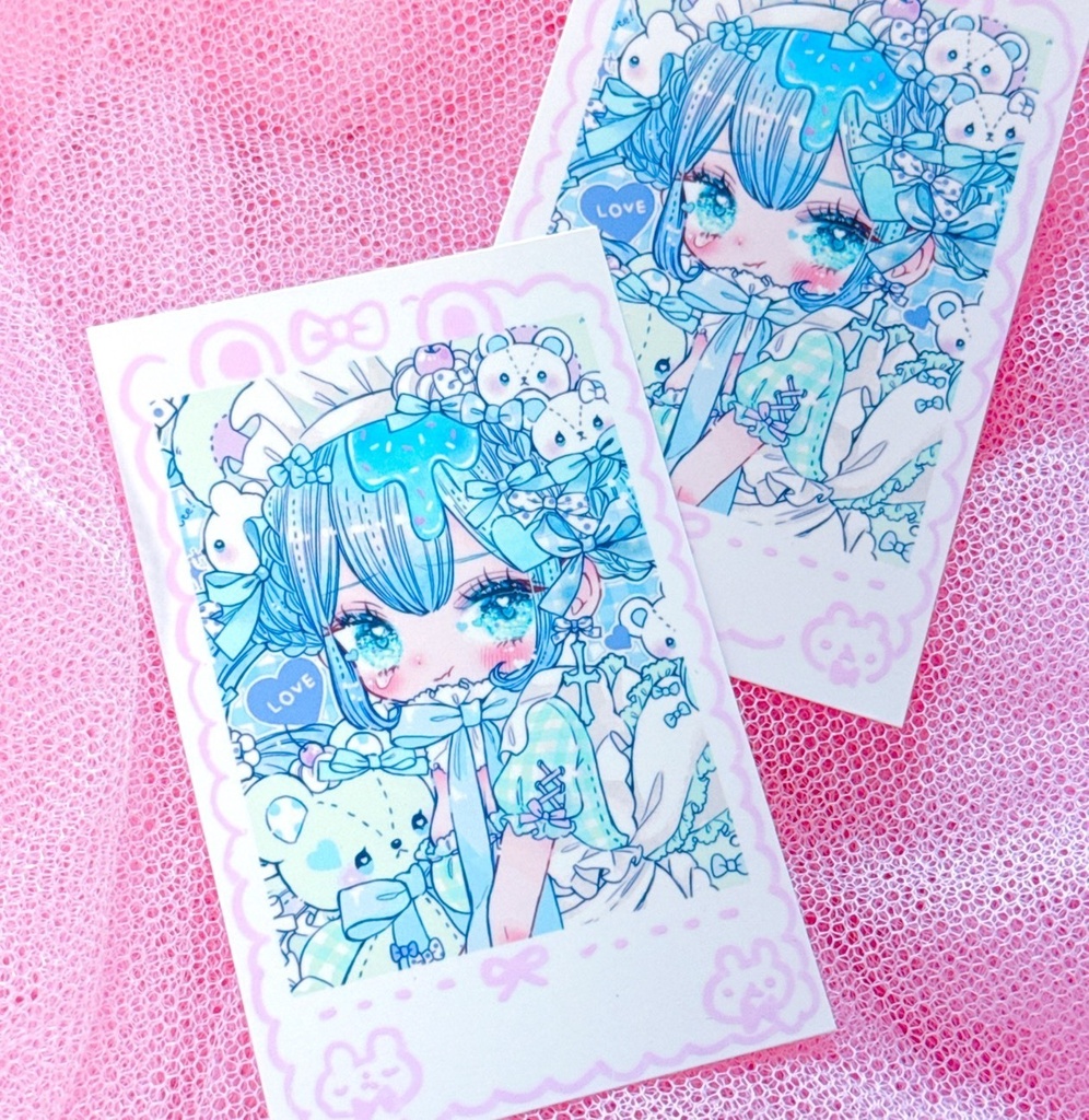 くまメイド<チェキ風カード>