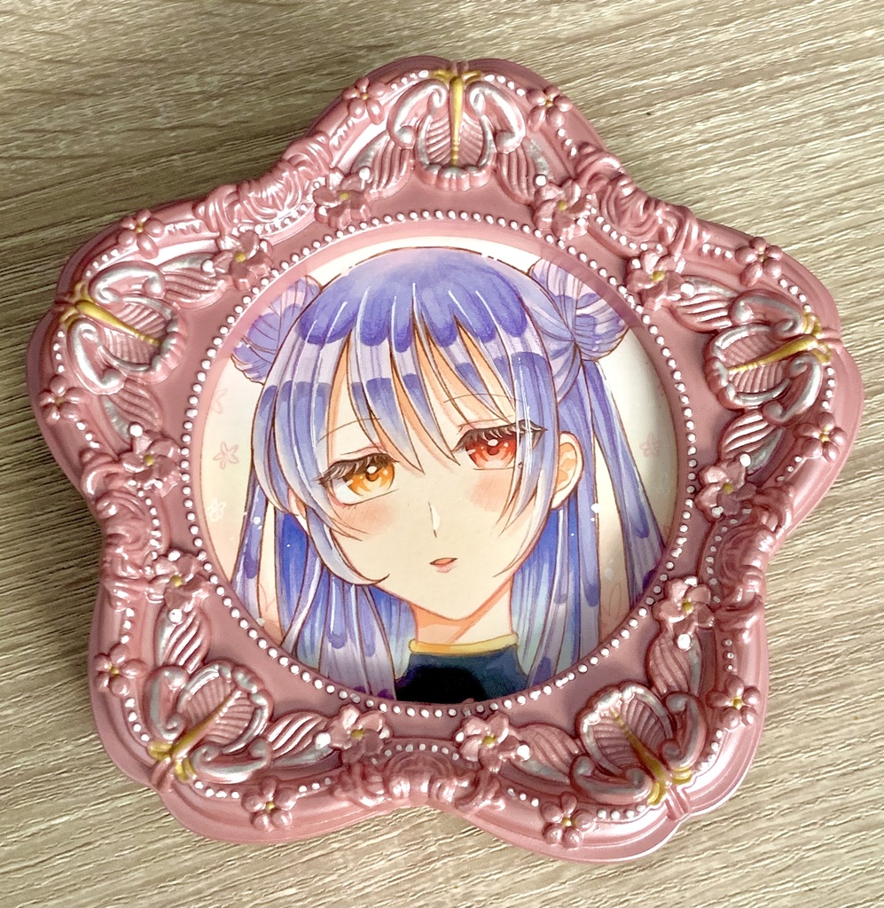 創作・アナログイラスト・【まなざし】