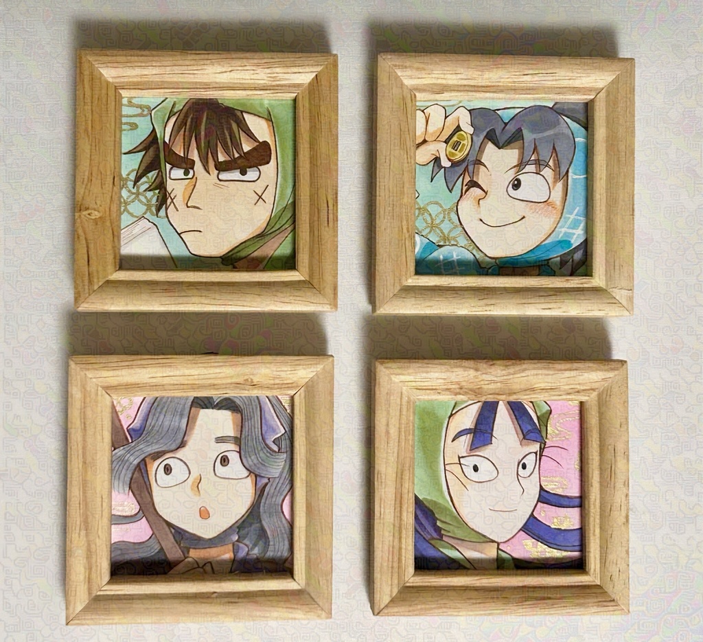 忍たま　豆額　アナログ原画