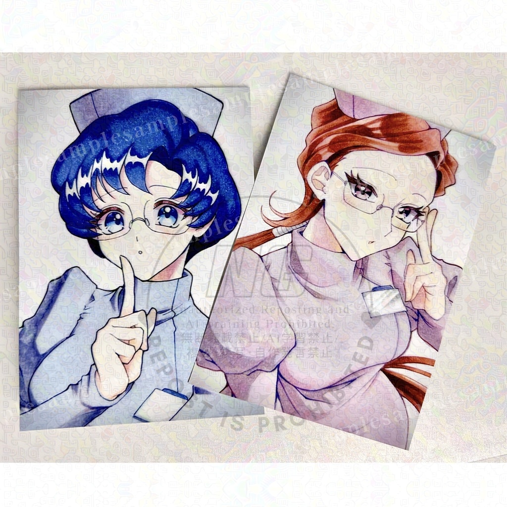 ナース姿フォトカードセット