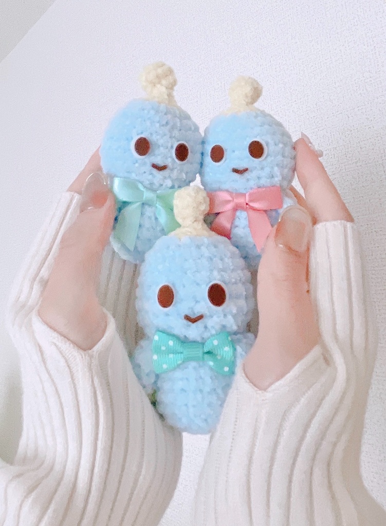 チャオの編みぐるみキーホルダー