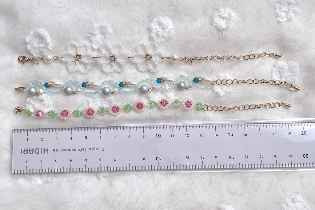 幸せ願う、お守りブレスレット